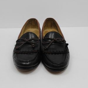 Men's Allen Edmon Leather Loafers Size 10 1/2D